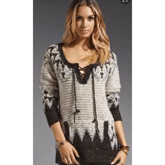 Free People Love Bug Wool Blend Sweater - Picture 1 of 6